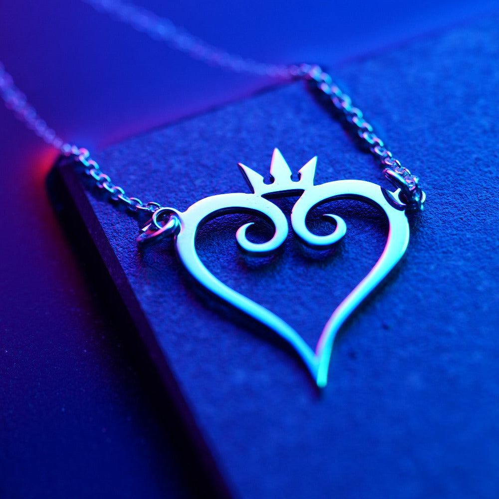 Sterling silver chain of Kokoro Necklace