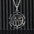 Sterling silver sea emblem necklace