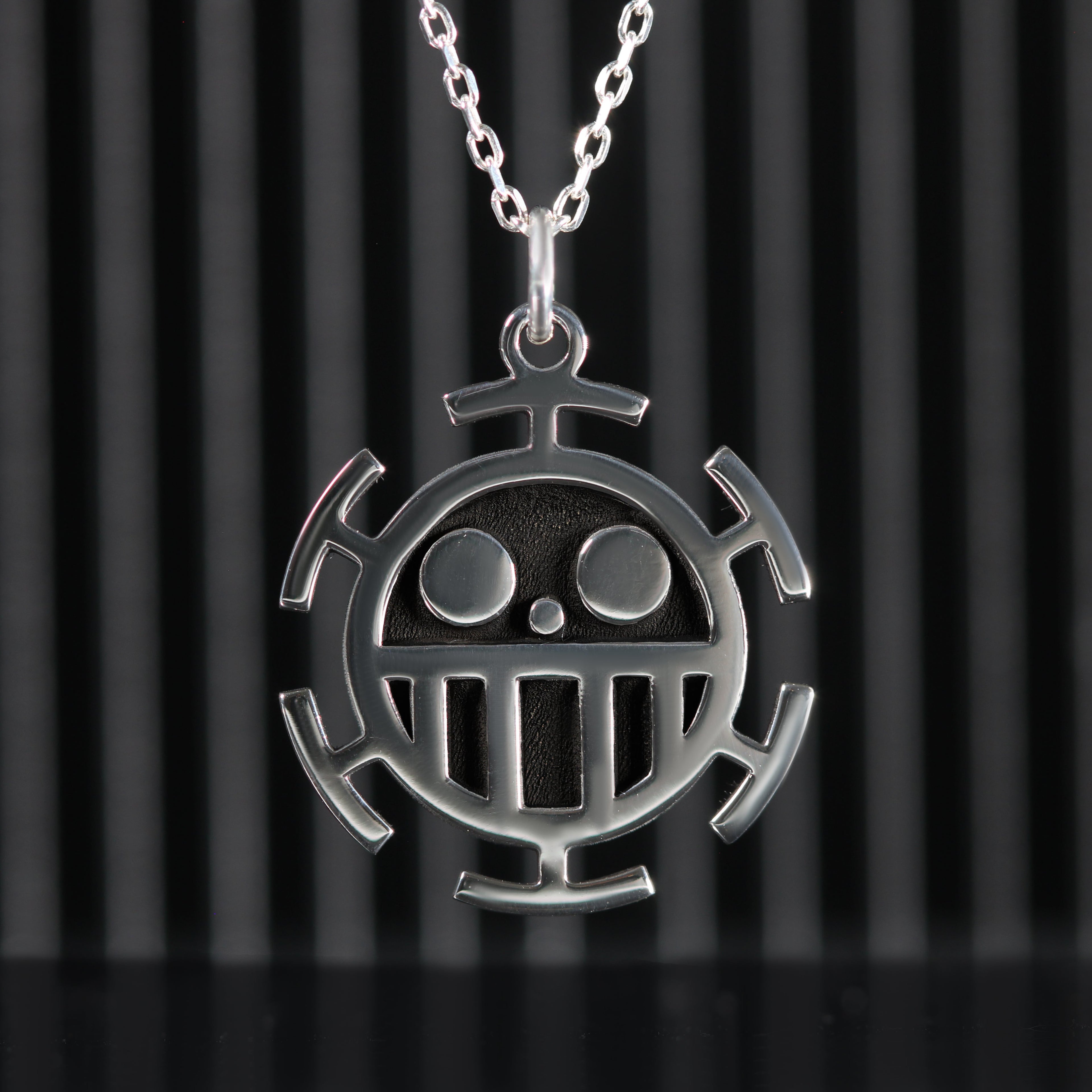 Sterling silver sea emblem necklace
